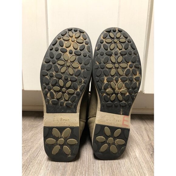 L.L. Bean Women's Size 8 Park Ridge All Weather Boots Waterproof Olive Green - Picture 10 of 10